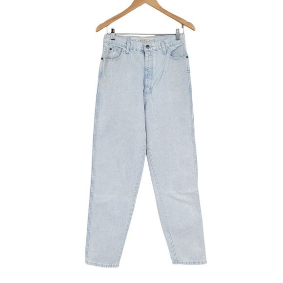 Union Bay Vintage Mom Jeans Ultra Light Wash High Rise Staight Leg 80s 90s - Picture 1 of 14